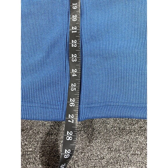 Spyder Jacket Mens Medium Blue Full Zip Long Sleeve Sweater Coat Marlin Fleece - Picture 6 of 16